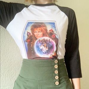Labyrinth baseball tee